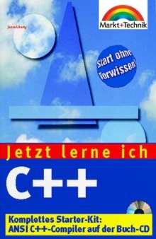 C++ - Jetzt lerne ich... Komplettes Starter-Kit: ANSI C++-Compiler auf der Buch-CD