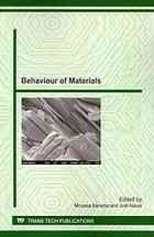 Behaviour of materials
