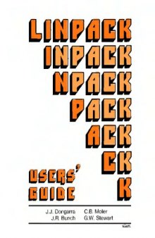 LINPACK Users' Guide