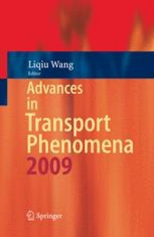 Advances in Transport Phenomena: 2009