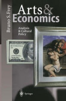 Arts & Economics: Analysis & Cultural Policy