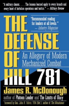 Defense of Hill 781: An Allegory of Modern Mechanized Combat