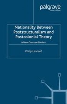 Nationality Between Poststructuralism and Postcolonial Theory: A New Cosmopolitanism