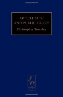 Article 81 EC and Public Policy  