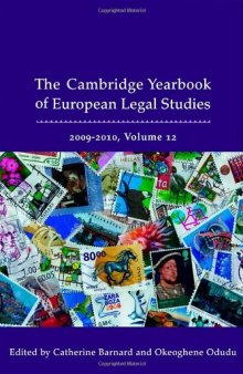 Cambridge Yearbook of European Legal Studies: Volume 12, 2009-2010  