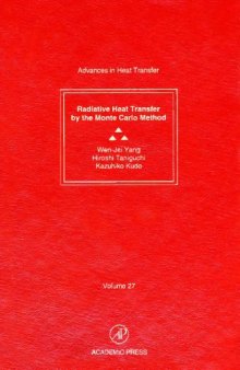Radiative Heat Transfer by the Monte Carlo Method