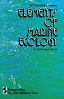 Elements of Marine Ecology: An Introductory Course