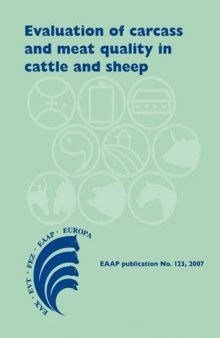 Evaluation of carcass and meat quality in cattle and sheep