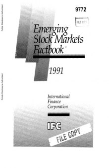 Emerging Stock Markets Factbook, 1991 - (9772)