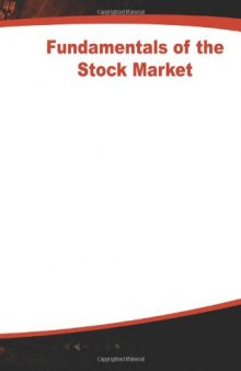 Fundamentals of the Stock Market