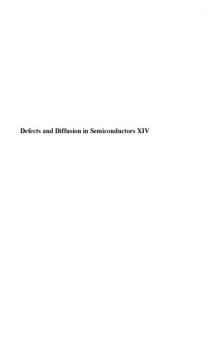 Defects and diffusion in semiconductors. XIV