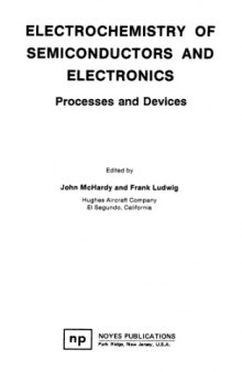 Electrochemistry of semiconductors and electronics