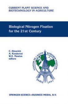 Biological Nitrogen Fixation for the 21st Century: Proceedings of the 11th International Congress on Nitrogen Fixation, Institut Pasteur, Paris, France, July 20–25, 1997