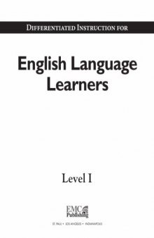 Differentiated Instruction for English Language Learners, Level I  