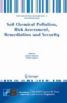 Soil Chemical Pollution, Risk Assessment, Remediation and Security