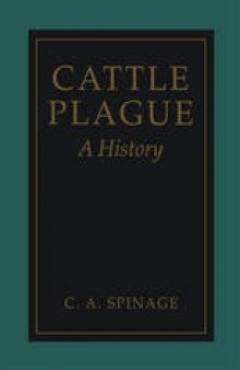 Cattle Plague: A History