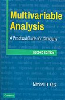 Multivariable analysis : a practical guide for clinicians