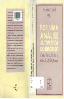 Por un analisis automático del discurso. Uma Introducao a Obra de Michel Pêcheux