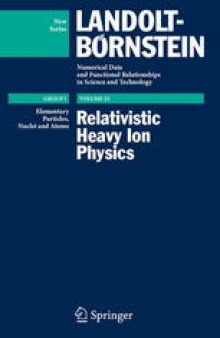 Relativistic Heavy Ion Physics