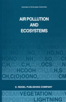 Air Pollution and Ecosystems: Proceedings of an International Symposium held in Grenoble, France, 18–22 May 1987