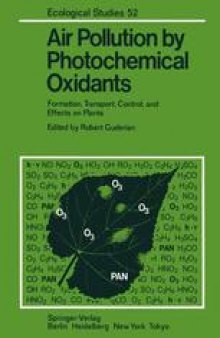 Air Pollution by Photochemical Oxidants: Formation, Transport, Control, and Effects on Plants