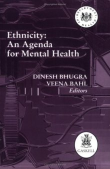 Ethnicity: An Agenda for Mental Health