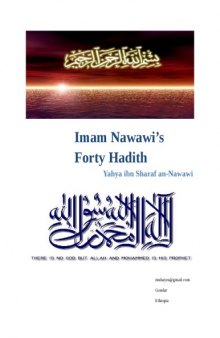 Imam Nawawi's Forty Hadith