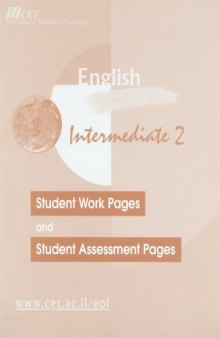 English Online: Student Work Pages and Assessment Pages, Intermediate 2 