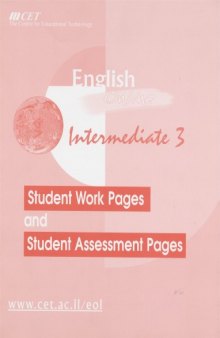 English Online: Student Work Pages and Assessment Pages, Intermediate 3 