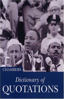 Chambers dictionary of quotations  