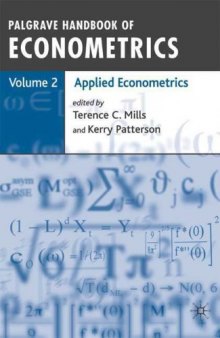 Palgrave Handbook of Econometrics: Volume 2: Applied Econometrics