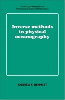 Inverse methods in physical oceanography