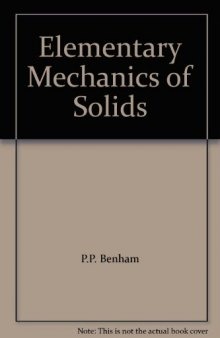 Elementary Mechanics of Solids