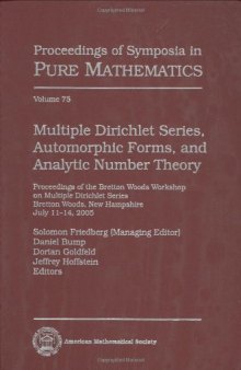 Multiple Dirichlet Series, Automorphic Forms, and Analytic Number Theory