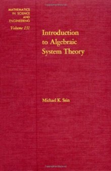 Introduction to Algebraic System Theory