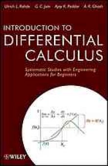 Introduction to differential calculus : systematic studies with engineering applications for beginners