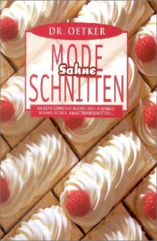 Dr. Oetker Mode-Sahne-Schnitten Baileys-Espresso-Schnitten, Ipanema-Schnittchen, Limettenschnitten