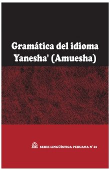 Gramática del idioma yanesha' (amuesha)