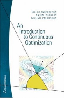 An introduction to continuous optimization: Foundations and fundamental algorithms