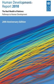 Human Development Report 2010: 20th Anniversary Edition