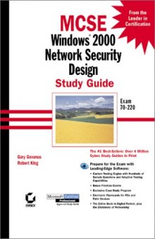 MCSE: Windows 2000 Network Security Design