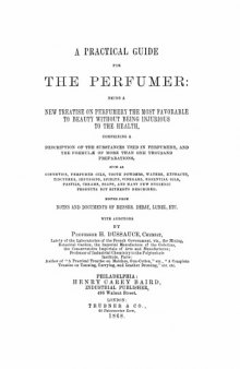 A Practical Guide for the Perfumer