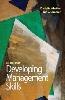 Developing Management Skills, 8th Edition  