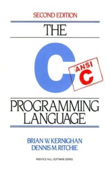 The  C Programming Language, Second Edition