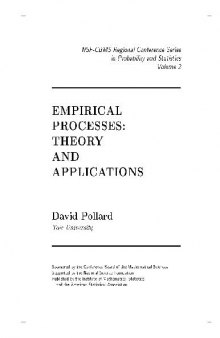 Empirical processes: theory and applications
