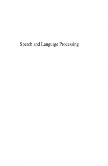 Speech and language processing