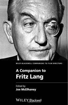 A Companion to Fritz Lang