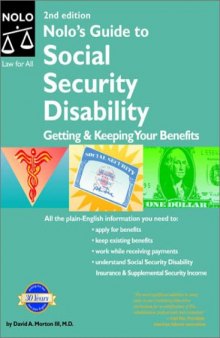 Nolo's Guide to Social Security Disability: Getting & Keeping Your Benefits