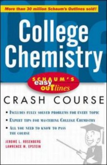 Schaum's Easy Outlines: College Chemistry (Schaum's Easy Outlines)