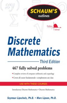 Schaums Outline of Discrete Mathematics, Revised Third Edition
